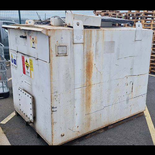 Used 3000l bunded steel fuel - used,