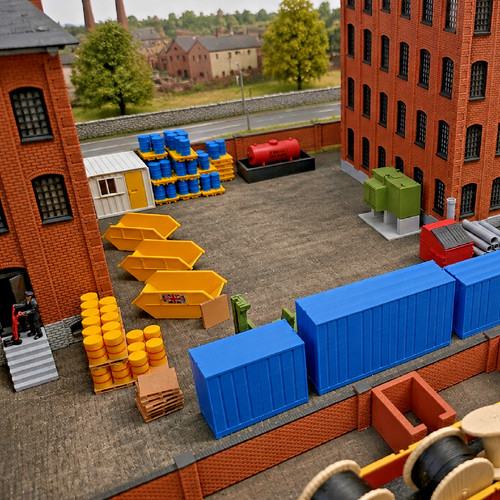 Model railway industrial - railway,