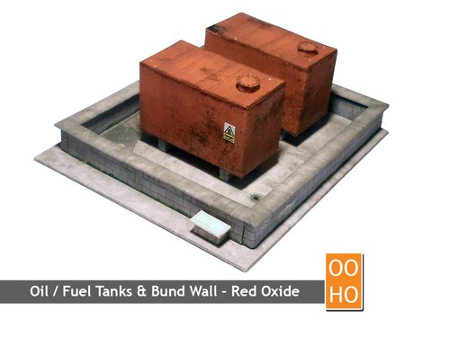 Oil diesel tanks bund - /, &