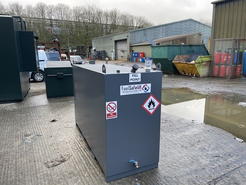 1500l litre steel bunded oil - litre,