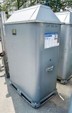 1 USED 1000 LTR STEEL BUNDED